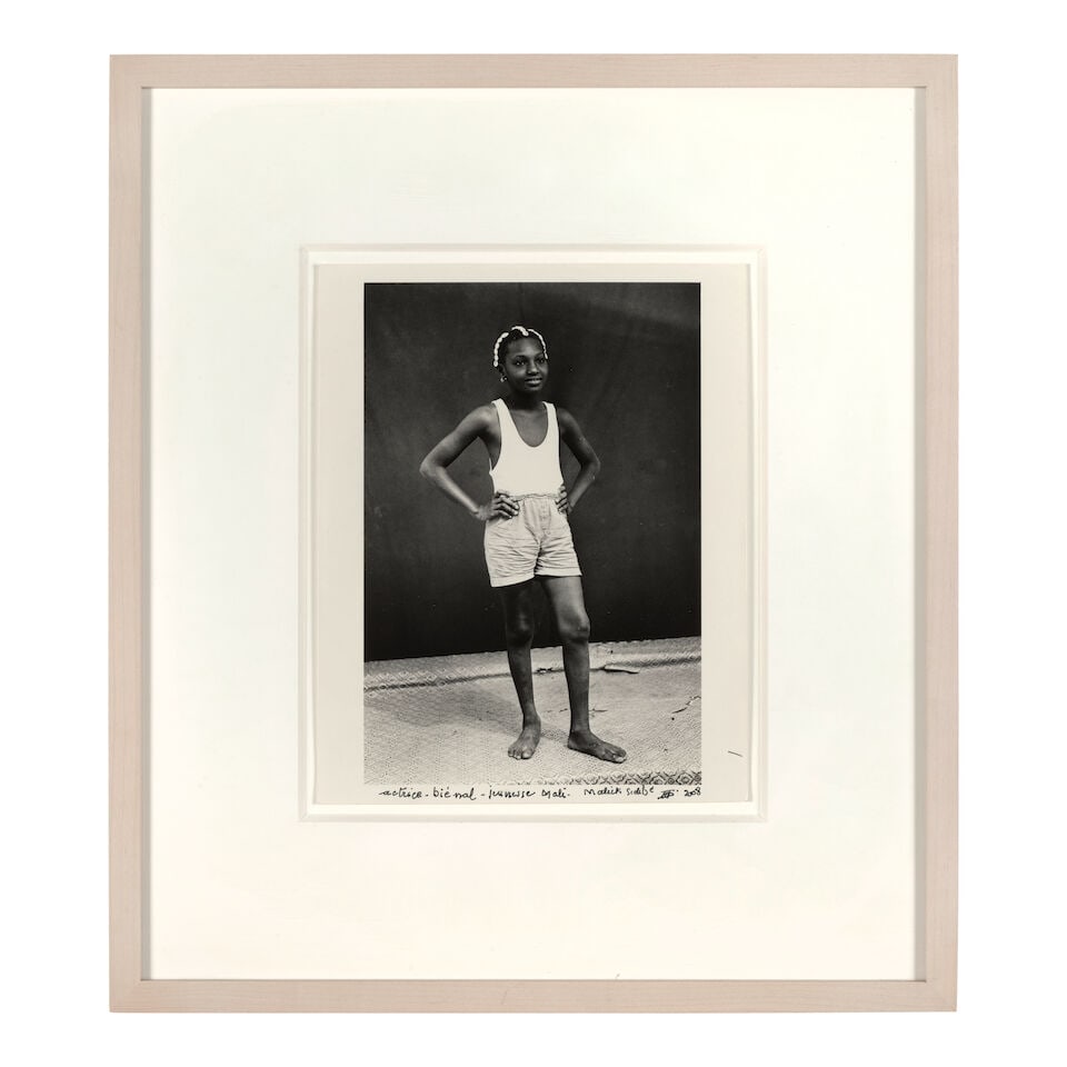 Malick Sidibé (1935-2016); 'actrice biénal jeunesse Mali'; - 2