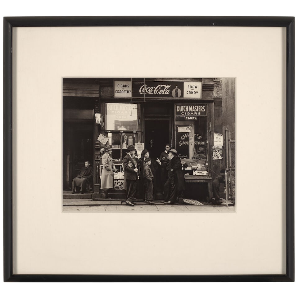Walter Rosenblum (1919-2000); ''Chick's Candy Store', Pitt Street, N.Y.'; - 2
