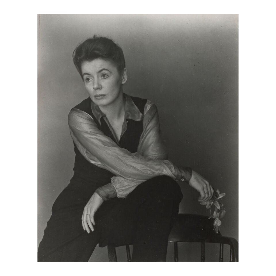 Edward Weston (1886-1958); Buffie Johnson, Painter; (1 of 2)