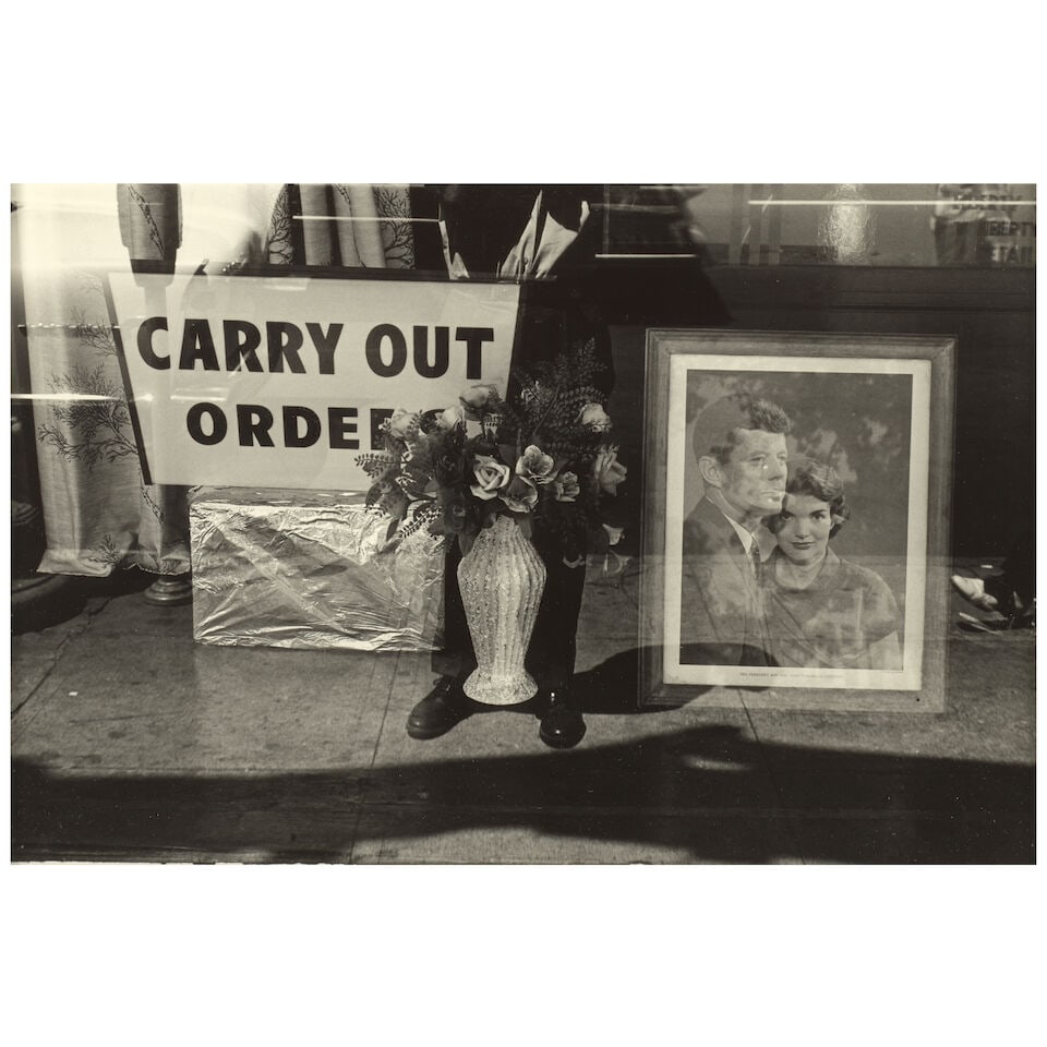 Lee Friedlander (born 1934); Washington, D.C.;: Lee Friedlander (born 1934) Washington, D.C., 1962 Gelatin silver print, printed later; signed, titled, and dated in pencil and the photographer's '52 South Mountain Road' credit/copyright stamp on th