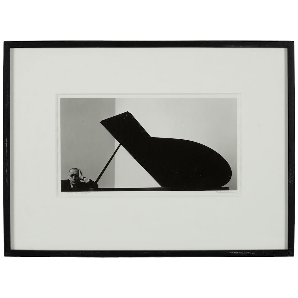 Arnold Newman (1918-2006); 'Igor Stravinsky'; - 2