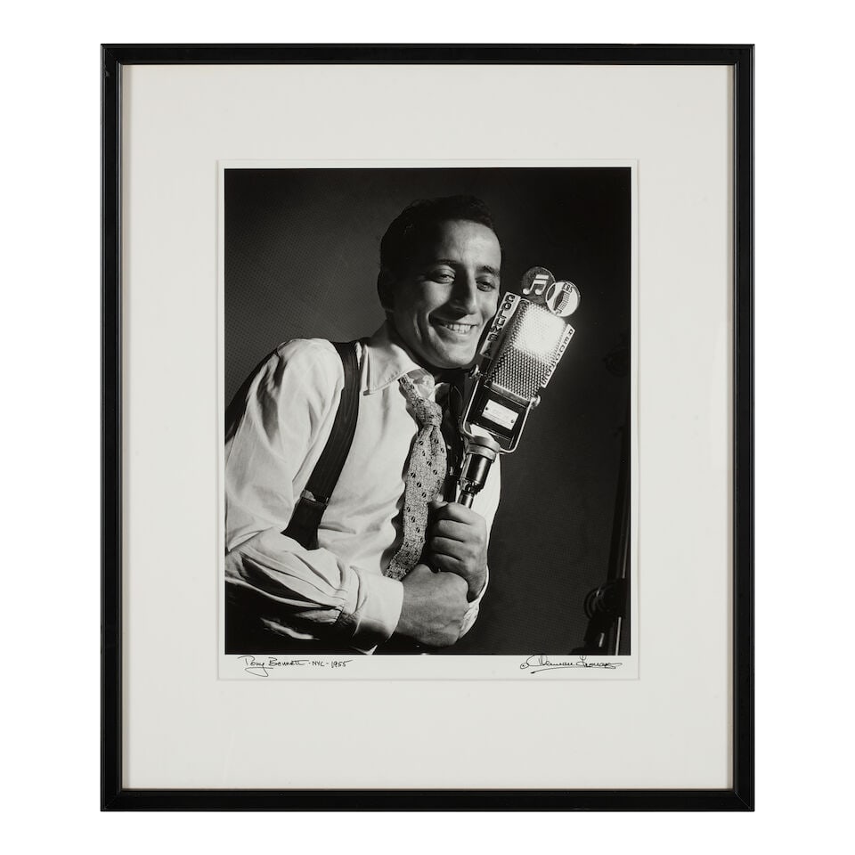 Herman Leonard (1923-2010); 'Tony Bennett'; - 2