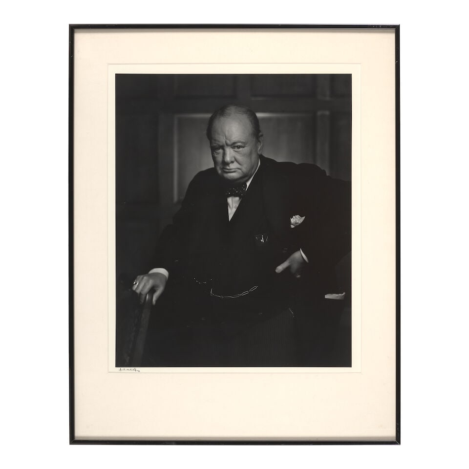Yousuf Karsh (1908-2002); Winston Churchill; - 2