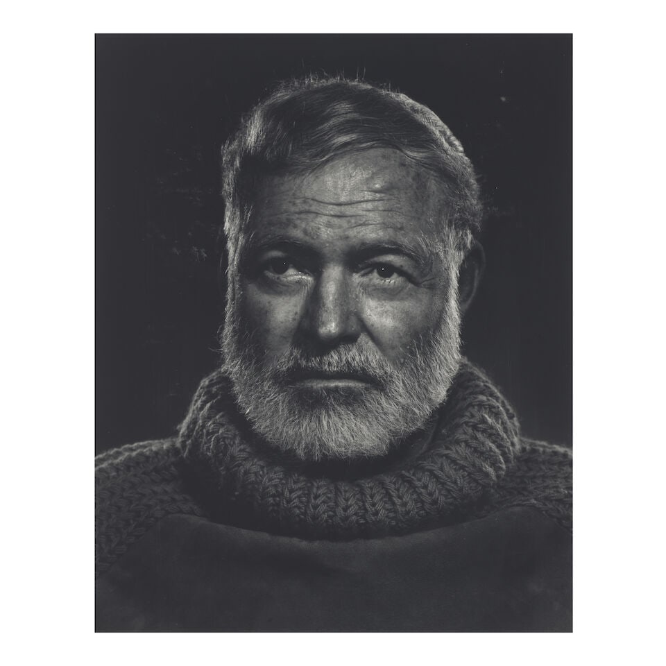 Yousuf Karsh (1908-2002); Ernest Hemingway; (1 of 2)