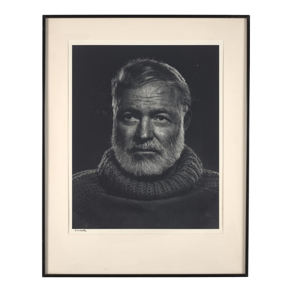Yousuf Karsh (1908-2002); Ernest Hemingway; - 2
