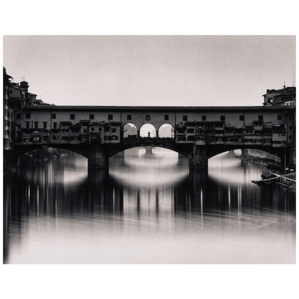 Michael Kenna (born 1953); 'Ponte Vecchio, Florence, Italy'; (1 of 3)