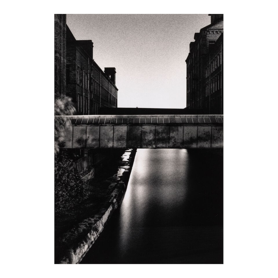 Michael Kenna (born 1953); 'Mill Bridge, Saltaire, England'; (1 of 3)