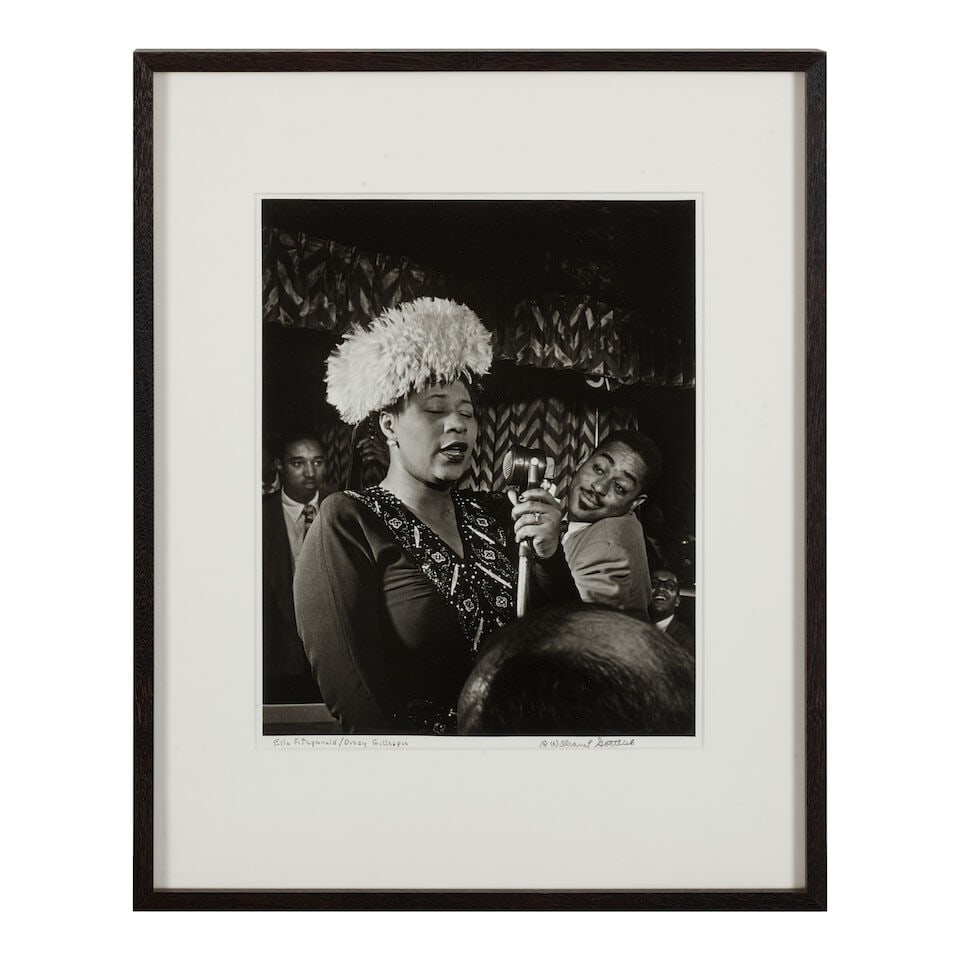 William Gottlieb (1917-2006); 'Ella Fitzgerald/Dizzy Gillespie with Ray Brown + Milt Jackson'; - 2
