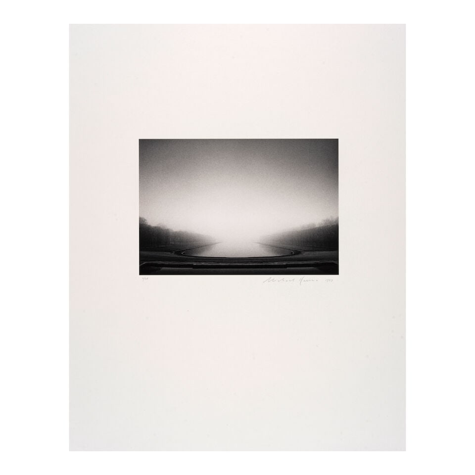 Michael Kenna (born 1953); 'Petit Canal, Versailles, France'; - 2