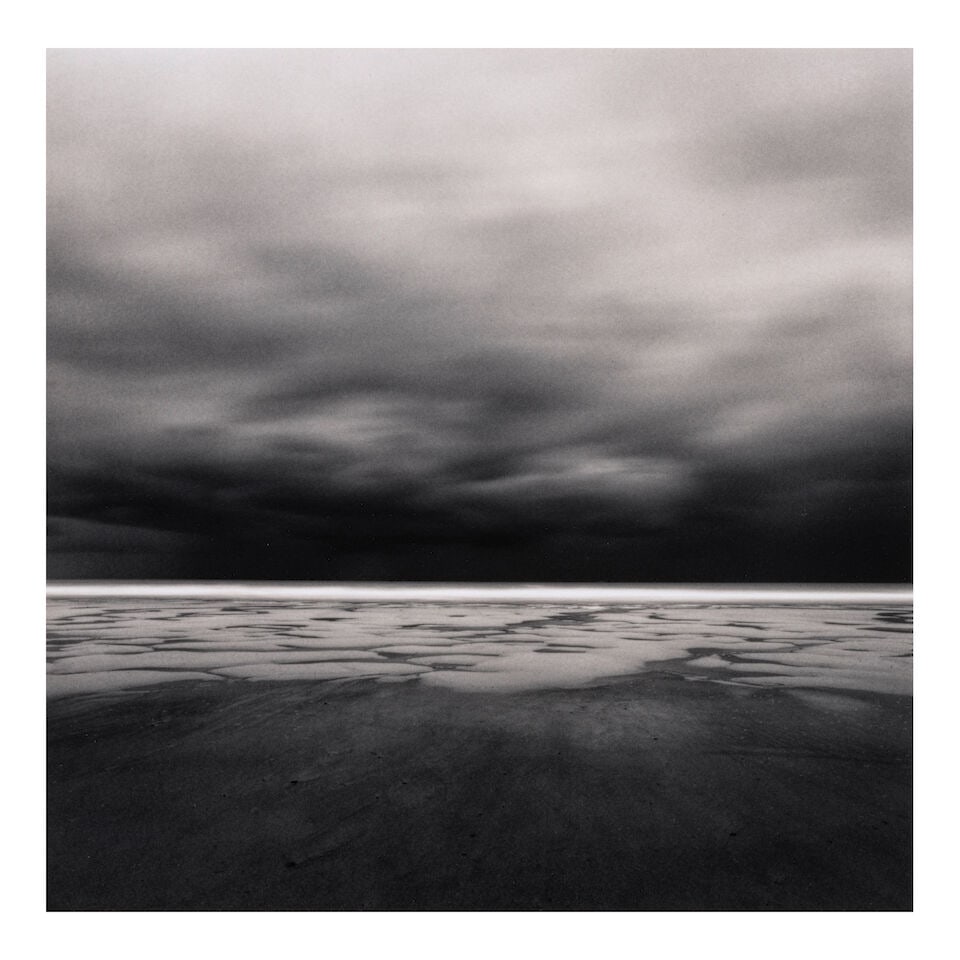 Michael Kenna (born 1953); 'Arigato Sugimoto-San, Calais, France';: Michael Kenna (born 1953) 'Arigato Sugimoto-San, Calais, France', 1998 Sepia-toned gelatin silver print, printed 1999; mounted, signed, dated, and editioned '2/45' in pencil on the mount, the photogra