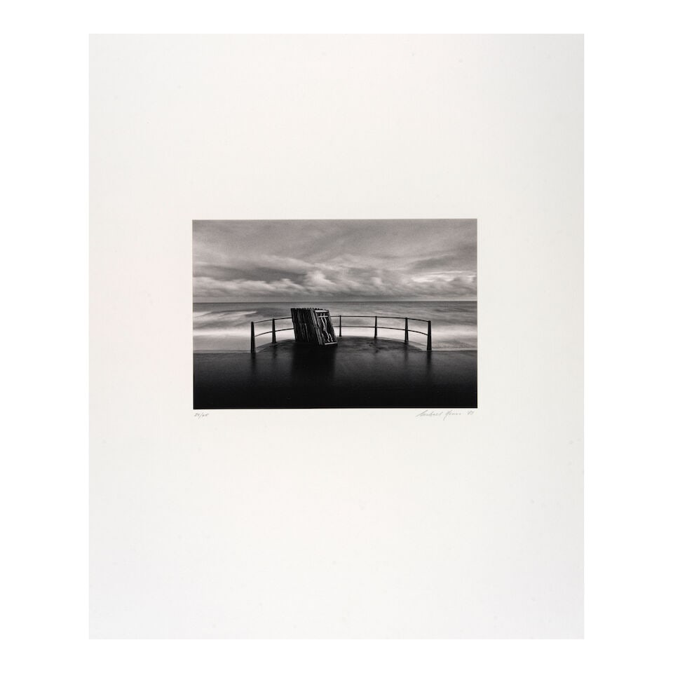 Michael Kenna (born 1953); 'Deckchairs, Bournemouth, Dorset, England'; - 2
