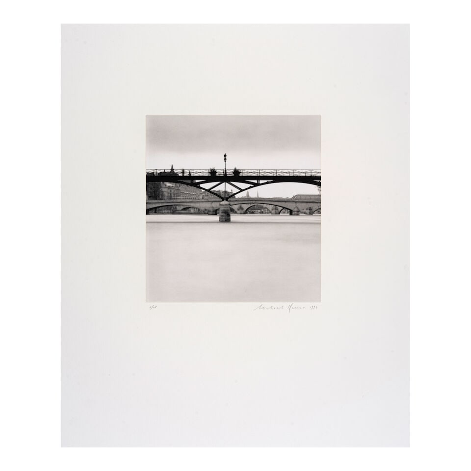 Michael Kenna (born 1953); 'Pont des Arts, Paris'; - 2