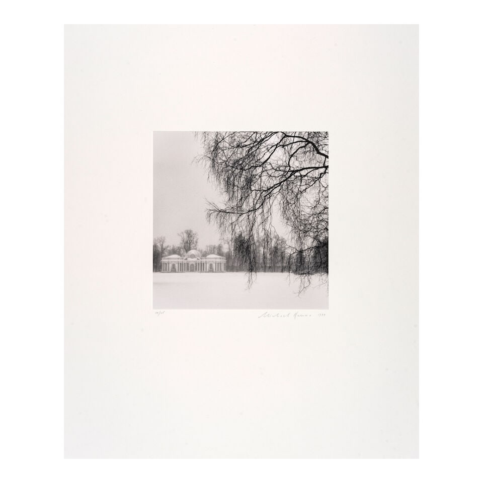 Michael Kenna (born 1953); 'Morning Salon, Ekaterininsky Park, Tsarskoe Selo, Russia'; - 2