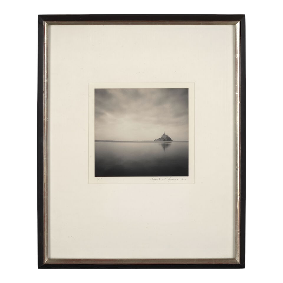 Michael Kenna (born 1953); 'Marée Basse, Mont St Michel, France'; - 2