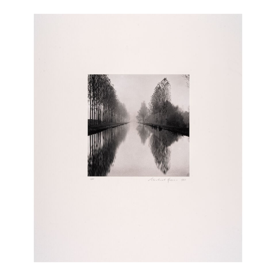 Michael Kenna (born 1953); 'French Canal, TYBW, Loire-et-Cher, France'; - 2