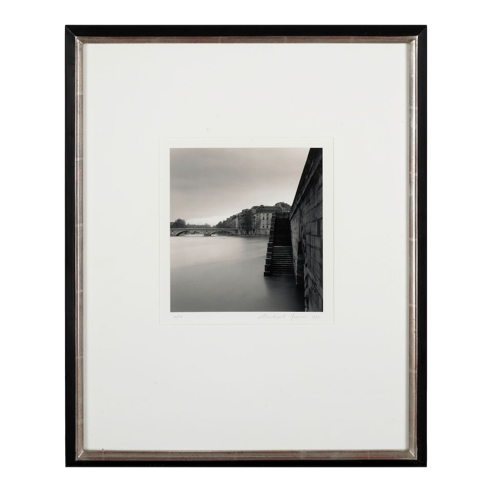 Michael Kenna (born 1953); 'Pont Louis Philippe, Paris, France'; - 2