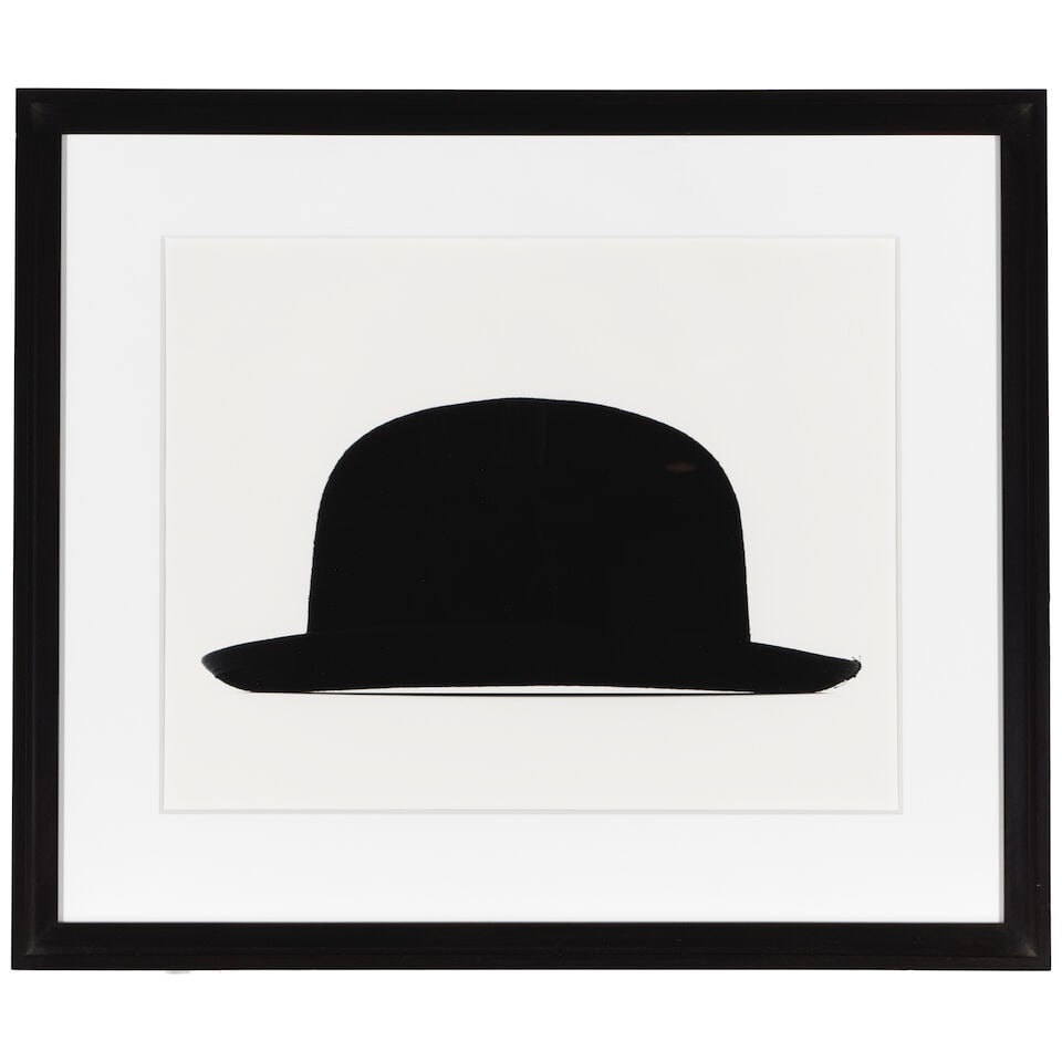 BILL RAUHAUSER (1918-2017); Untitled (Bowler Hat) (from 'Object Series'); - 2
