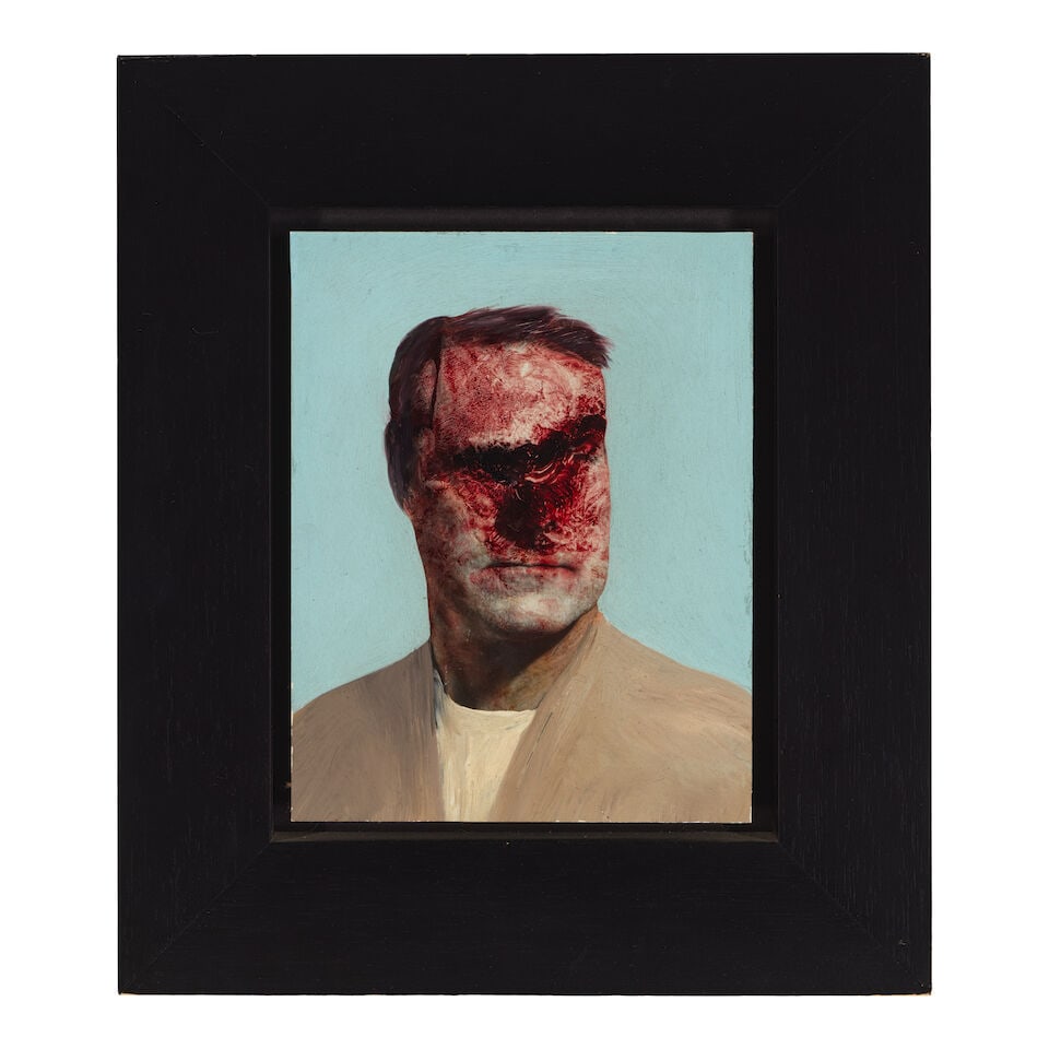 LLYN FOULKES (AMERICAN, 1934-2025) Buster 9 1/4 x 7 1/4in; 14 3/4 x 12 3/4in framed (dated 1985) - 3