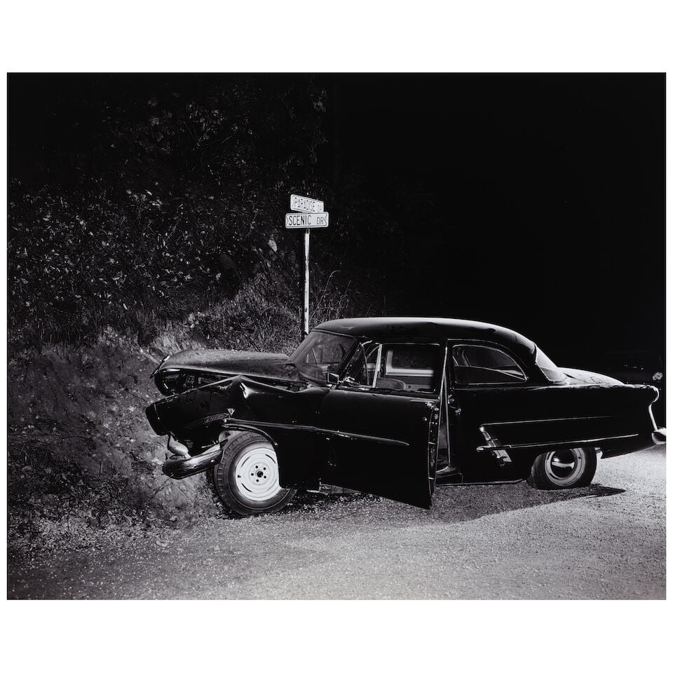 ROBERT BOLTZ (AMERICAN, 1925-2006): UNTITLED (CAR WRECK, THREE WORKS)1965-1989, printed later - 4