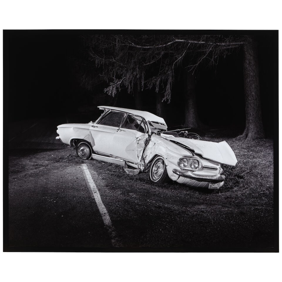ROBERT BOLTZ (AMERICAN, 1925-2006): UNTITLED (CAR WRECK, THREE WORKS)1965-1989, printed later - 6