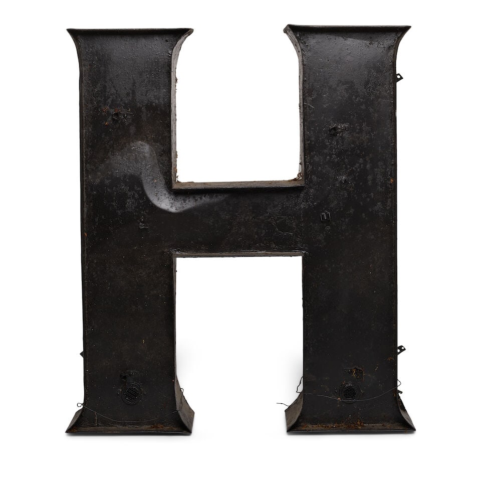 A LARGE PAINTED METAL HOTEL CALIFORNIA SIGN - 9
