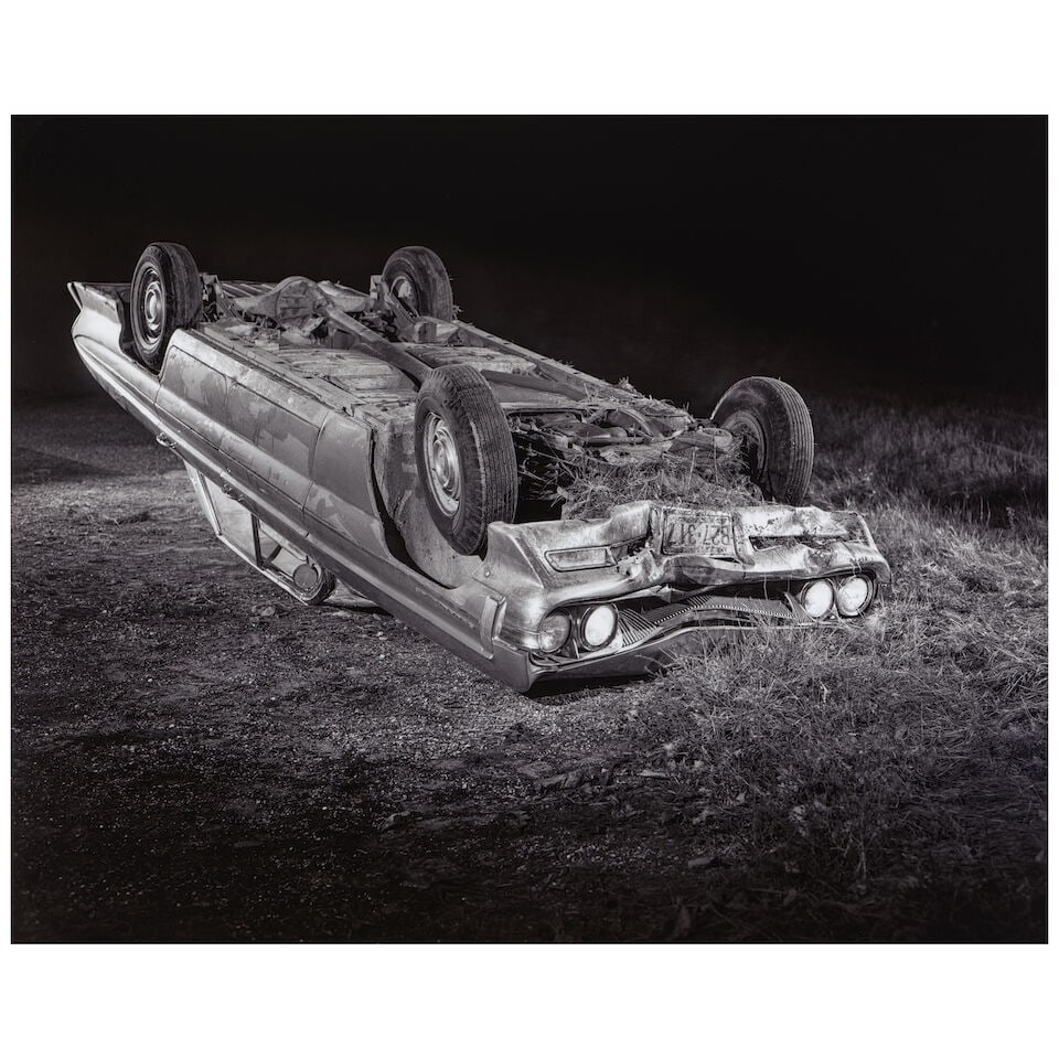 ROBERT BOLTZ (AMERICAN, 1925-2006): UNTITLED (CAR WRECK, THREE WORKS)1965-1989, printed later - 4