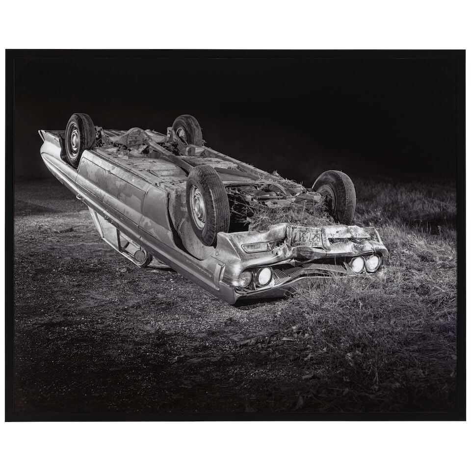 ROBERT BOLTZ (AMERICAN, 1925-2006): UNTITLED (CAR WRECK, THREE WORKS)1965-1989, printed later - 5