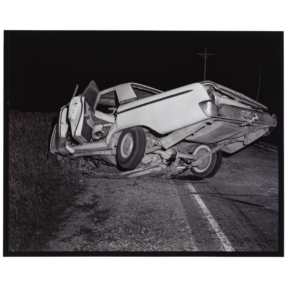 ROBERT BOLTZ (AMERICAN, 1925-2006): UNTITLED (CAR WRECK, THREE WORKS)1965-1989, printed later - 6