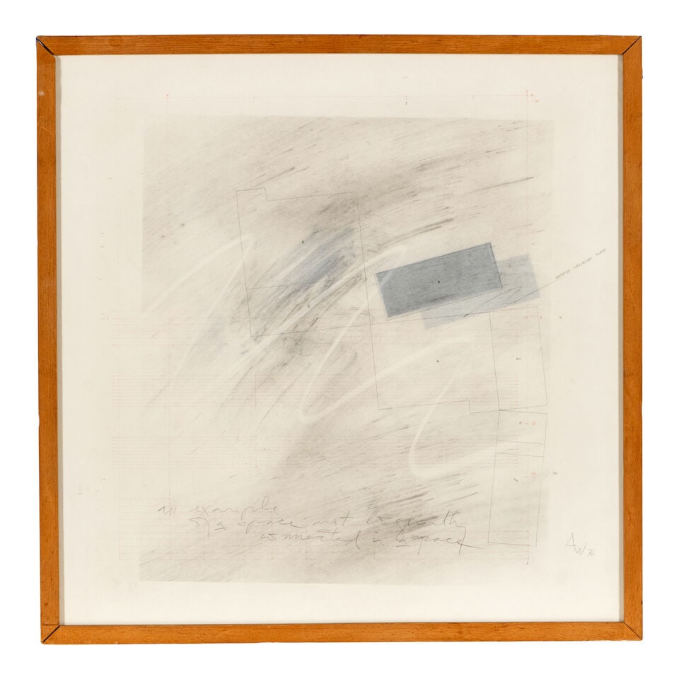 UNKNOWN ARTIST (20th Century) An example of a space not logically is merited in a space 17 x 17i... - 2