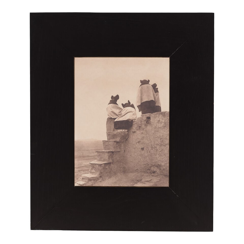 EDWARD S. CURTIS (AMERICAN, 1868-1952); Watching The Dancers - Hopi (Plate 405 from 'The North A... - 3