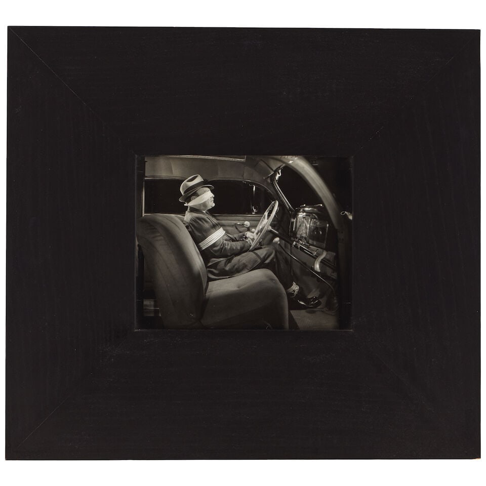 ANONYMOUS; Untitled (Slide Film Image of Bound and Blindfolded Man); - 2