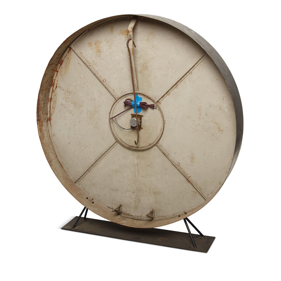 A LARGE TRAIN STATION CLOCK - 2