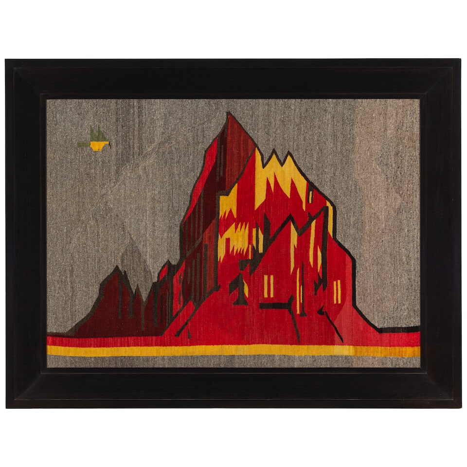 A DINÉ (NAVAJO) PICTORIAL WEAVING, SHIPROCK MOTIF - 2