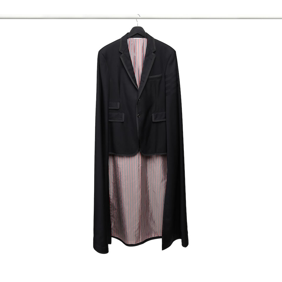 A CUSTOM THOM BROWNE BLACK TUXEDO ENSEMBLE 2020 - 3