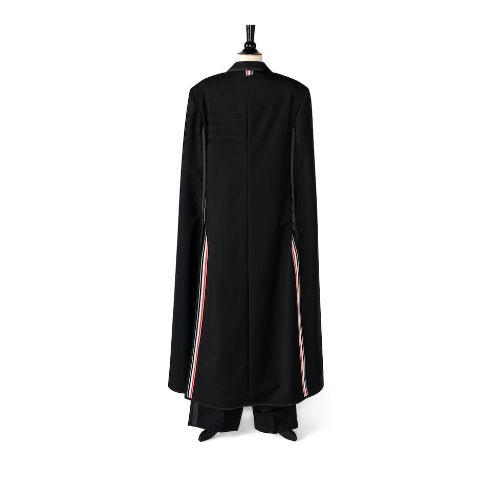 A CUSTOM THOM BROWNE BLACK TUXEDO ENSEMBLE 2020 - 6