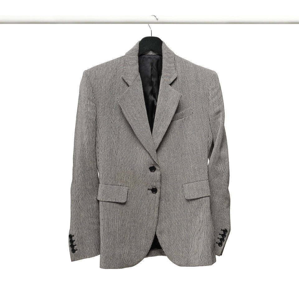 A TWO-PIECE ECKHAUS LATTA WOOL BLEND SUIT - 4
