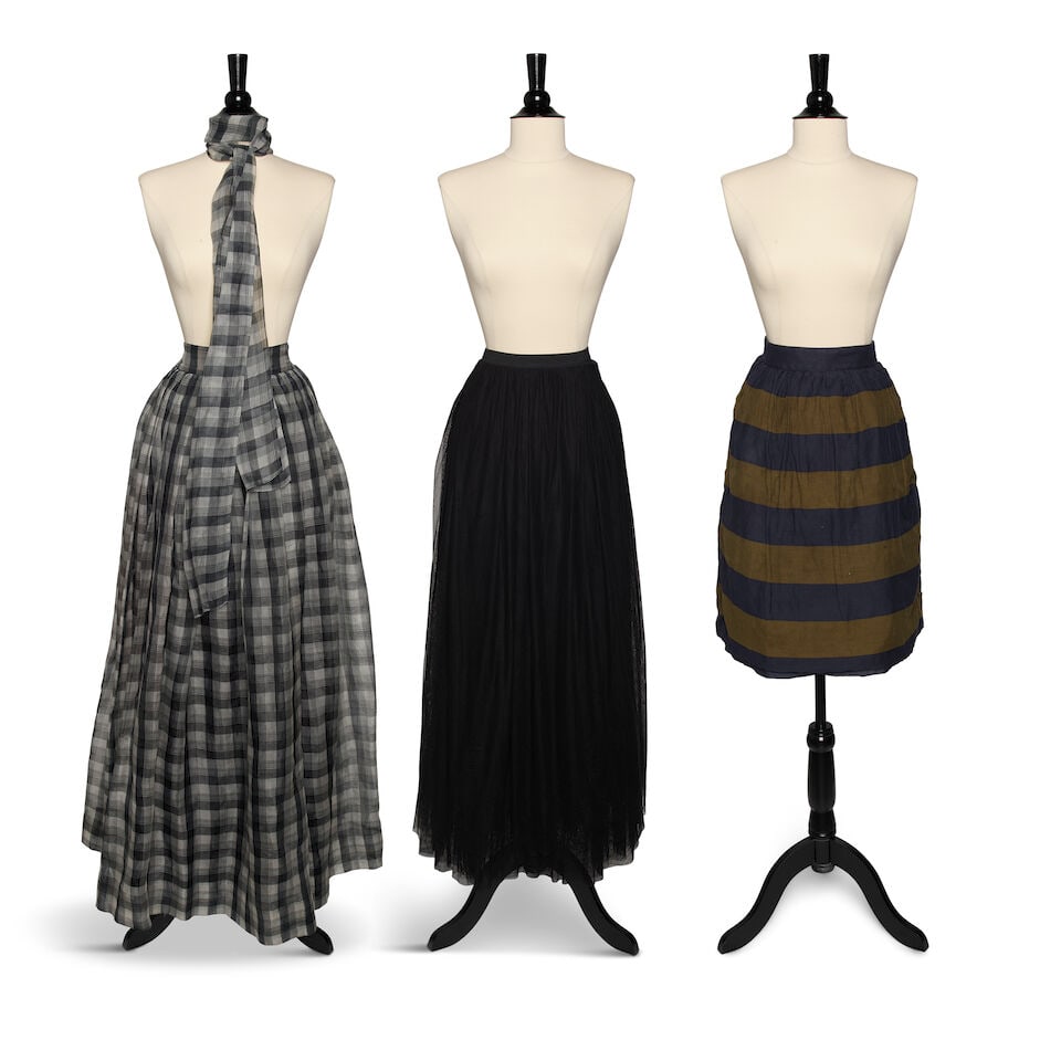 THREE PATTERNED SKIRTS - 7