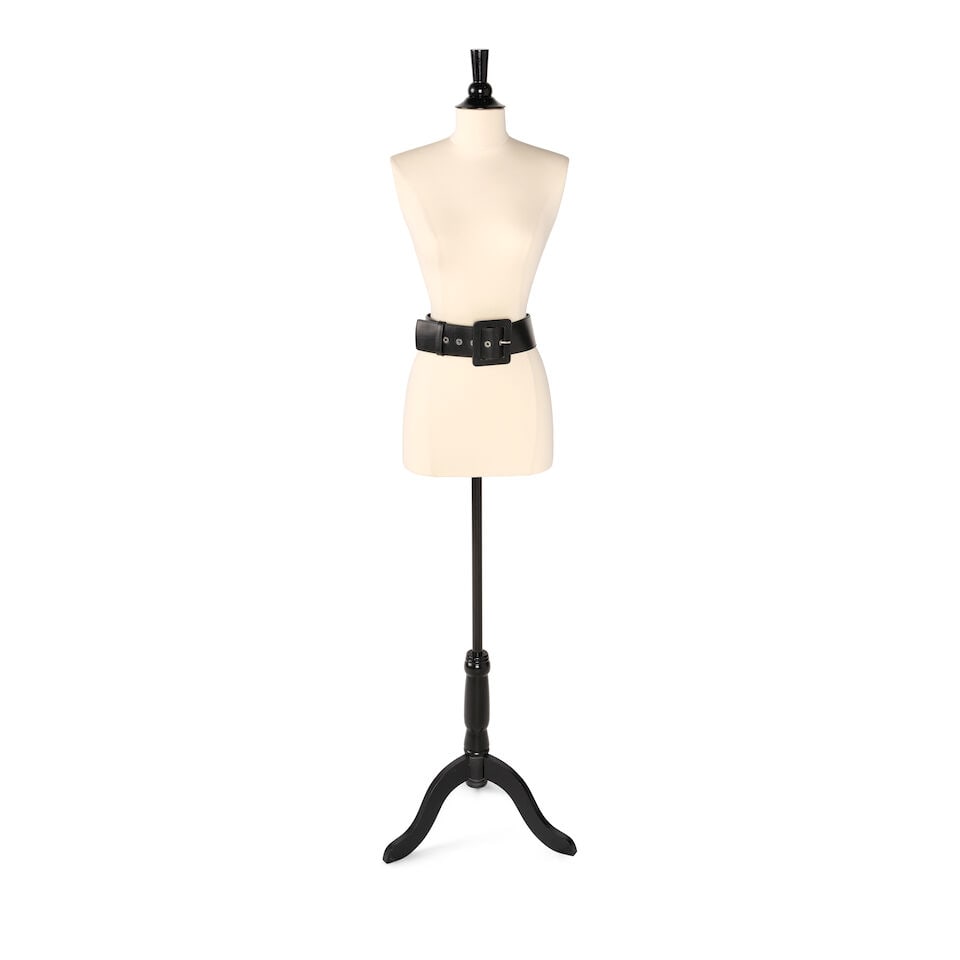A MICHAEL KORS BLACK SYNTHETIC LEATHER WIDE BELT - 2