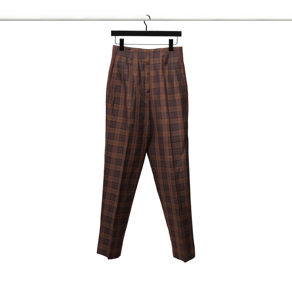 TWO PAIRS OF PLAID PANTS - 2