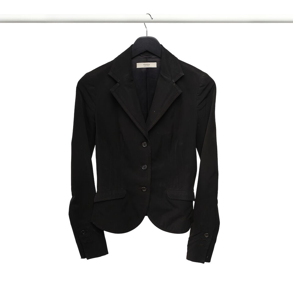 A PRADA BLACK BLAZER, A BOTTEGA VENETA SHIRT AND A PAIR OF THE NORTH FACE X JUNYA WATANABE X COM... - 4