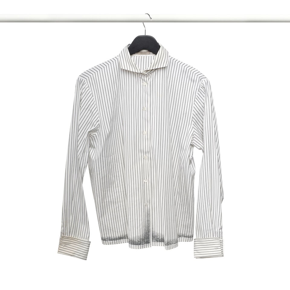 A PRADA BLACK BLAZER, A BOTTEGA VENETA SHIRT AND A PAIR OF THE NORTH FACE X JUNYA WATANABE X COM... - 5