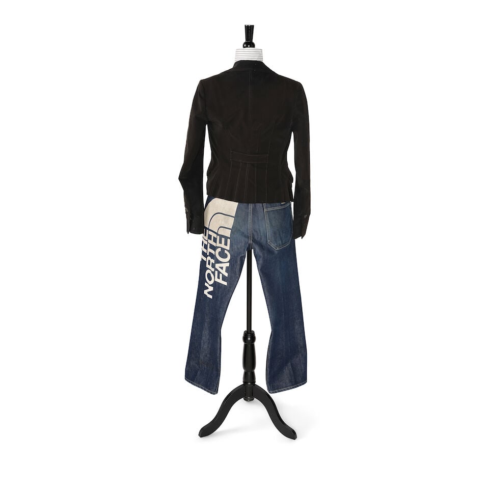 A PRADA BLACK BLAZER, A BOTTEGA VENETA SHIRT AND A PAIR OF THE NORTH FACE X JUNYA WATANABE X COM... - 6