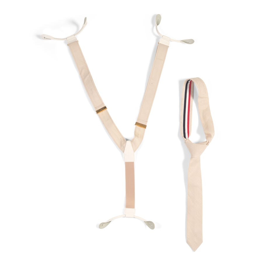 A GROUP OF THOM BROWNE FASHION ACCESSORIES (1 of 1)