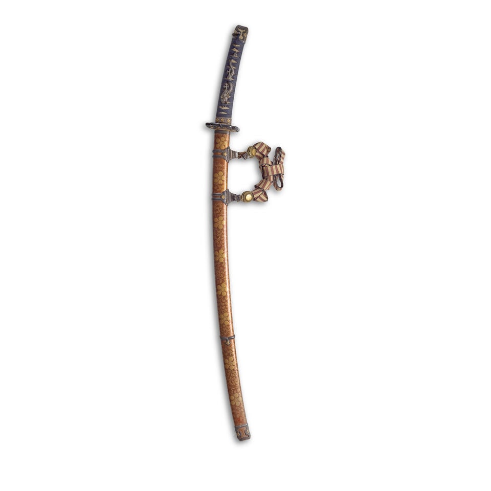 BIZEN KIYOMITSU LINEAGE (ACTIVE CIRCA 1530-1560) A Bizen Katana in Tachi Mounts Muromachi period... - 2
