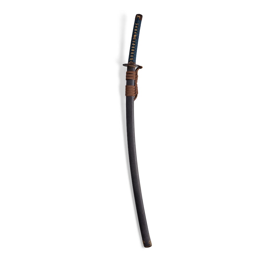 ATTRIBUTED TO MASAKUNI LINEAGE (ACTIVE CIRCA 1590) A Long Higo Dōtanuki Katana in Mounts Mu... - 2