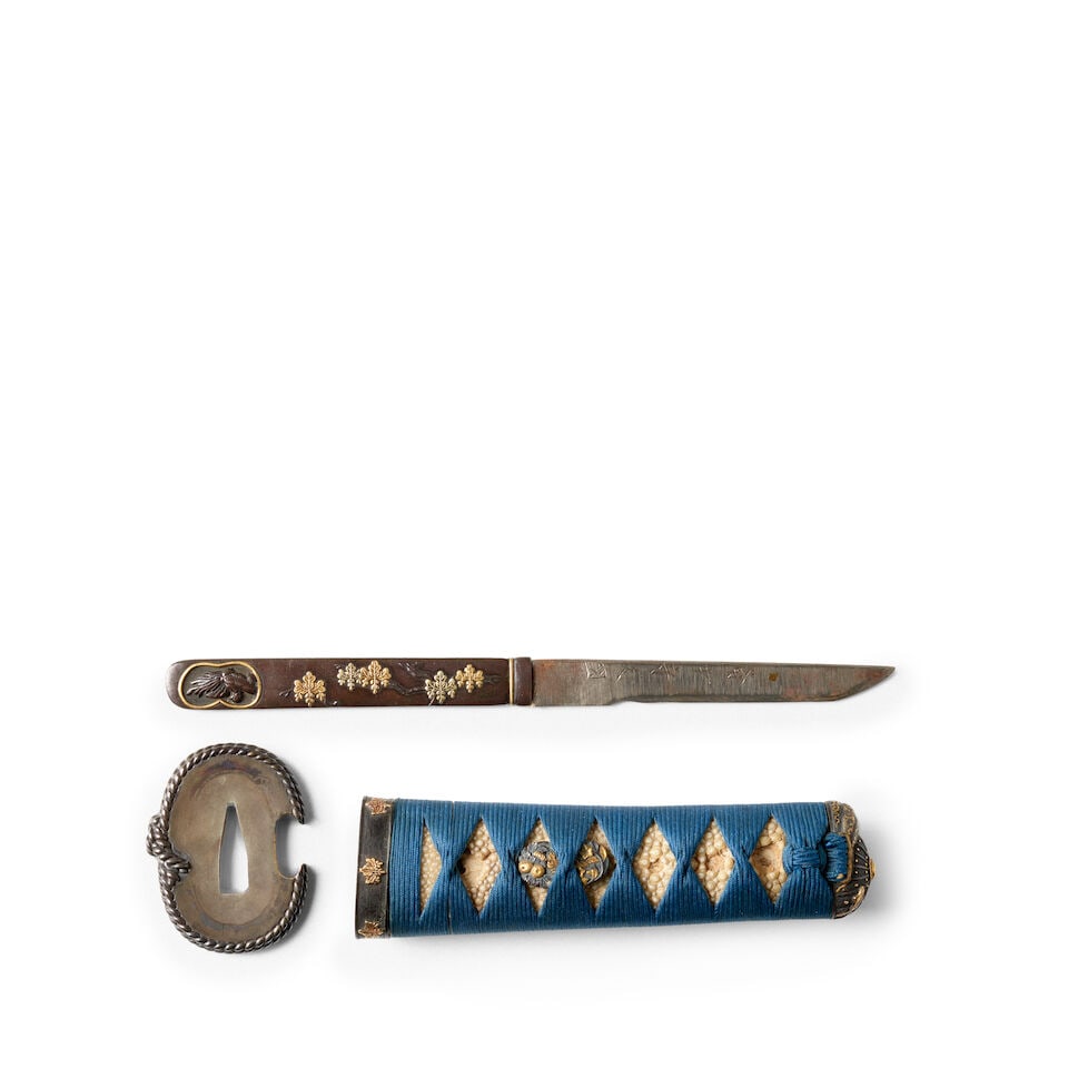 NORIHIRO (DATES UNKNOWN) A Shintō Wakizashi with Mounts Momoyama (1573-1615) or Edo (1615-1... - 2