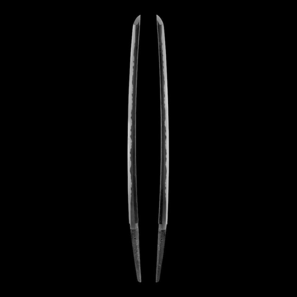 KUNISUKE II ('NAKA KAWACHI', DIED 1698) An Osaka Daisho with a Juyō-Ranked Katana and Fine ... - 7