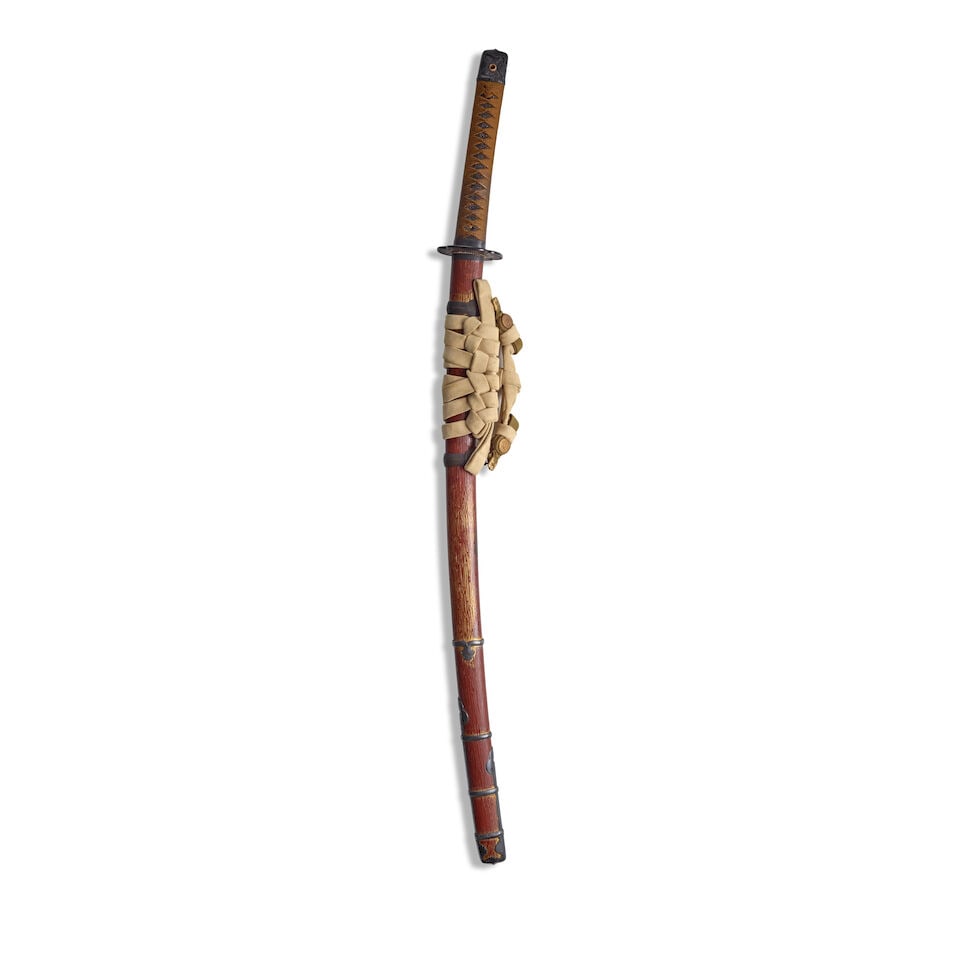 TADA MASATOSHI (ACTIVE CIRCA 1844-1864) A Mimasaka Katana with Mounts Edo period (1615-1868), da... - 3