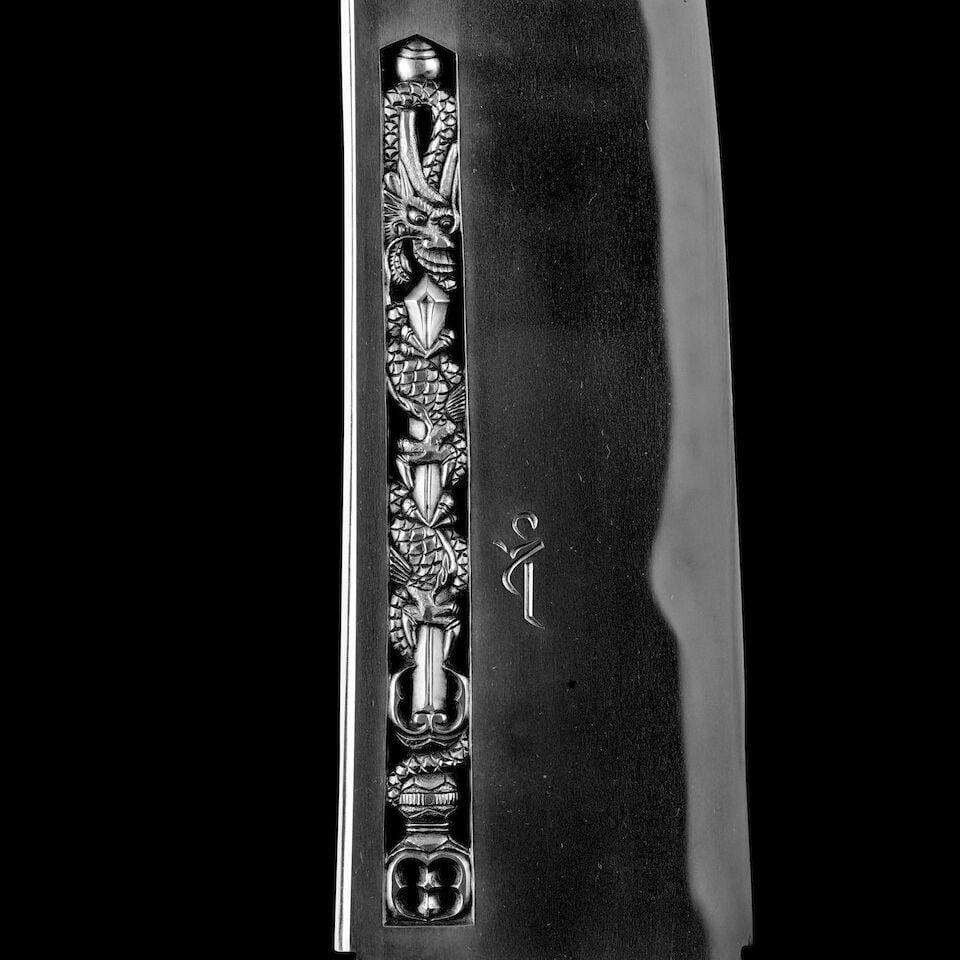 SŌSHŪ TSUNAHIRO XIII (YAMAMURA SŌZABURŌ, DIED 1886) A Massive Hōchō... - 4