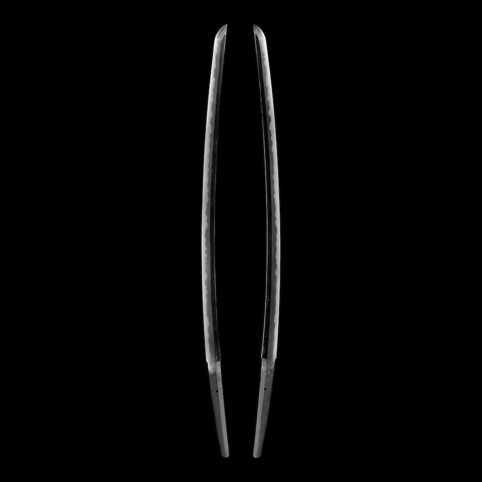 FUJIWARA NAGASADA (ACTIVE CIRCA 1847-1868) An Ise Katana with Mounts Edo period (1616-1868) or M...: FUJIWARA NAGASADA (ACTIVE CIRCA 1847-1868) An Ise Katana with Mounts Edo period (1616-1868) or Meiji era (1868-1912), dated 1868 Sugata (configuration): honzukuri, iorimune, chū-gissaki, toriizor